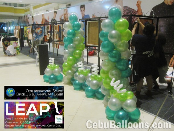 Balloon Decoration in Ayala Center Cebu for CIS