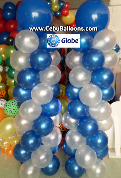 Balloon Pillars for Globe