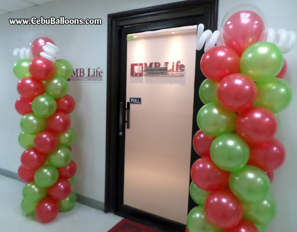 Balloon Pillars for Manila Bankers Life Insurance Corporation (Cebu) Grand Opening