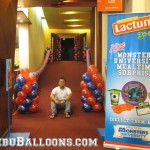 Balloon Stanchions & Pillars for Lactum’s (Mead Johnson) Monster University Mealtime Surprise