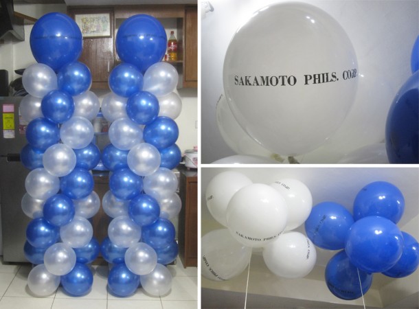 Balloons for Sakamoto Philippines Corporation