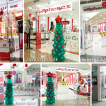 Christmas Tree Balloon Design at Allphones Branches (Tao Dharma Inc)