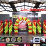 Columns & Arch by Cebu Balloons