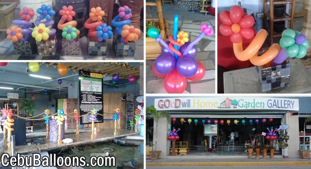 Customized Balloon Decors for Goodwill Pots