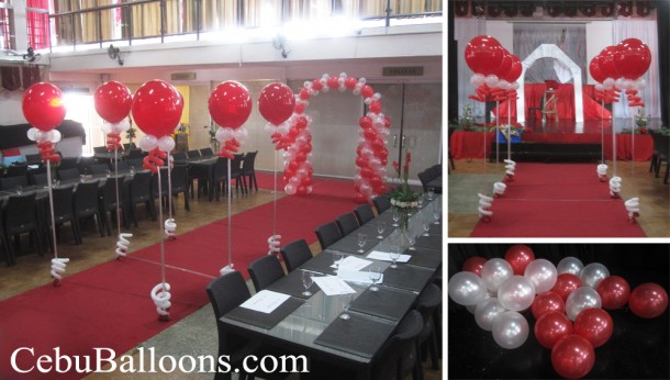 Debut Balloon Setup at Lakwatsa