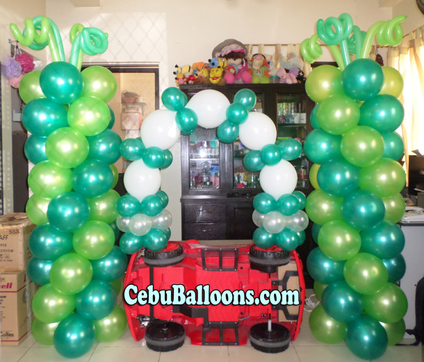 Eco-friendly Balloon Decors for an event at Orosia Food Park