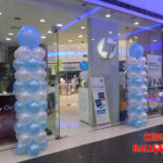 HP Balloon Pillars at SM-Cebu