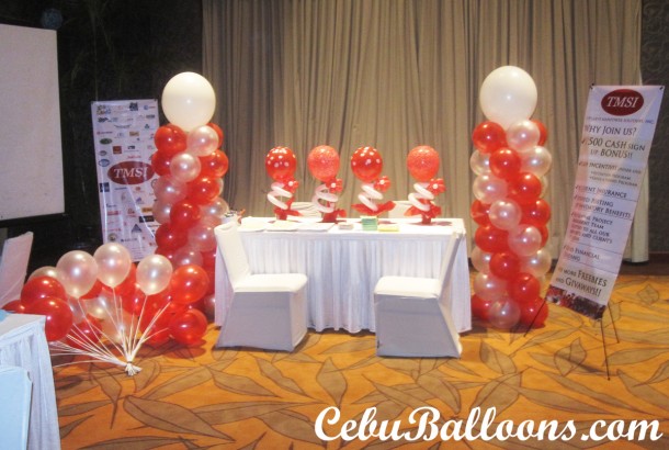 TMSI Corporate Balloon Decors at Crimson Hotel Grand Ballroom