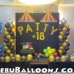 18th Birthday Balloon Decoration at Cafe Laguna Ayala Terraces