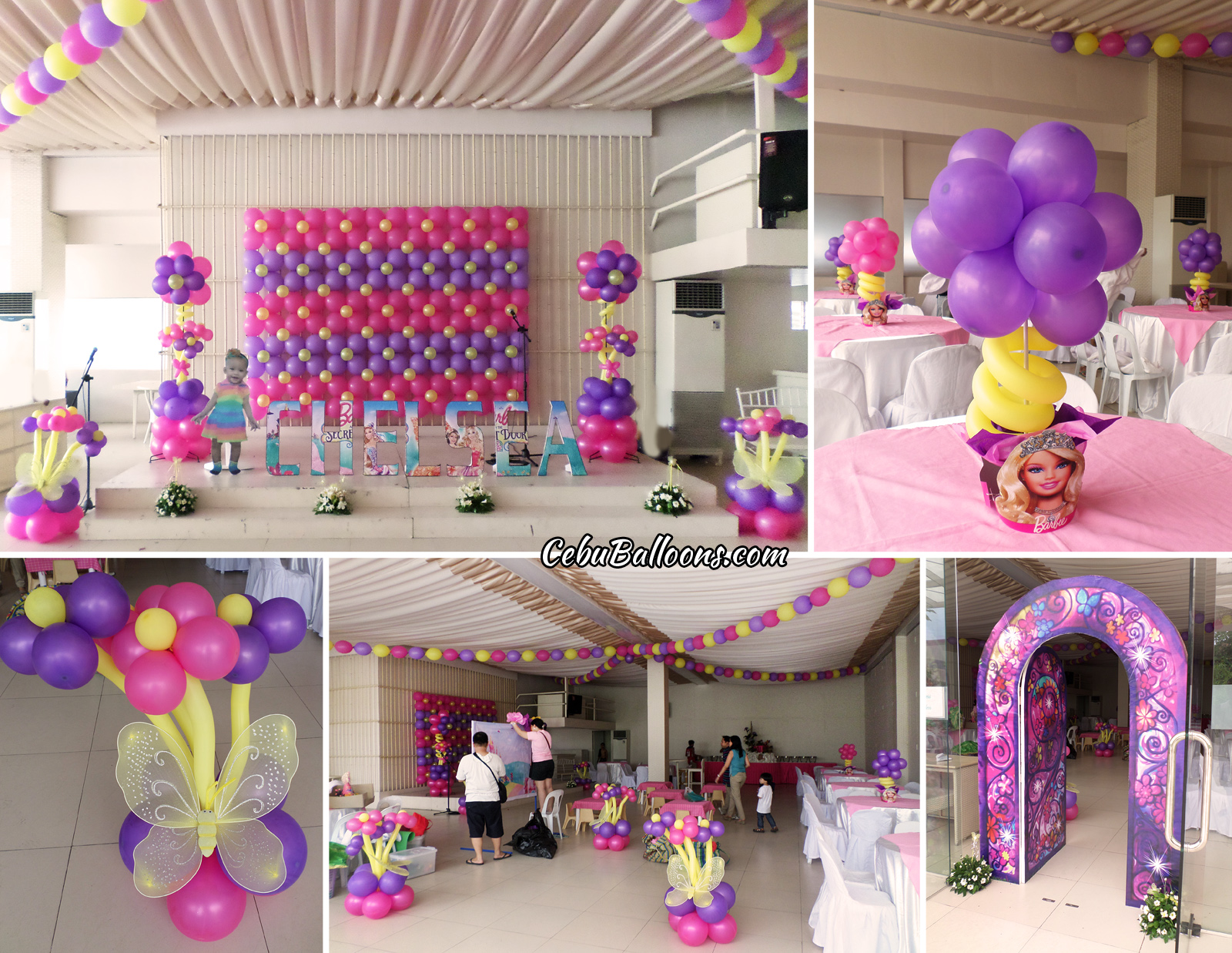 barbie balloons party city