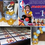 Basketball Theme Balloons & Giveaways