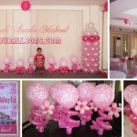 Christening Balloon Decoration at Orchard Hotel & Suites