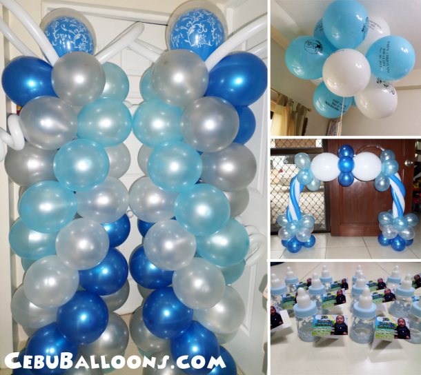 Christening Balloons & Giveaways for Pick-up