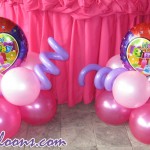 Ground Decor with generic Birthday Foil Balloon