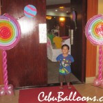 Lollipop Columns at Goldberry Suites