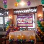 Mardi Gras Theme Christening