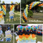 Minions Dispecable Me Balloon Decors Lime Rock Garden