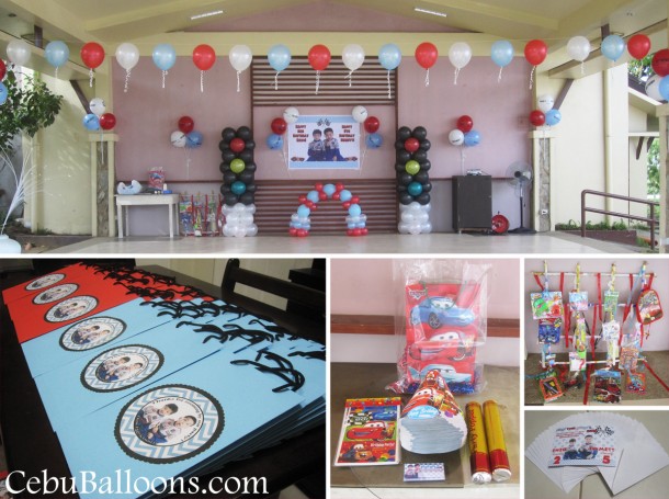 Racing Theme Balloon Decoration & Party Package at Northfield Residences