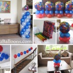 Spiderman Theme Balloon Decoration & Party Package at North Town Homes