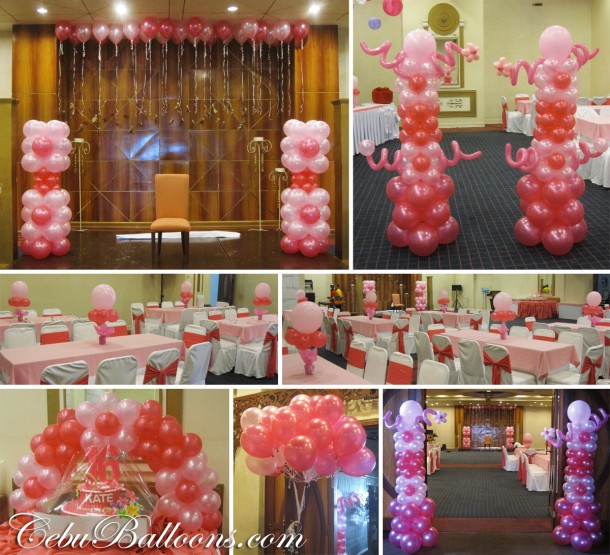Sweet 16 Balloon Decoration Package
