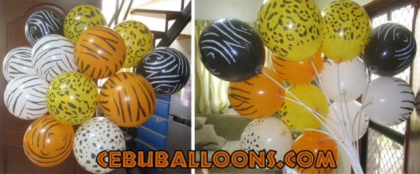 Safari Balloons on Stick