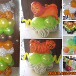 Safari Theme Budget Balloon Decoration at Tres de Abril