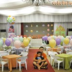 Vintage theme Balloon Decoration at Montebello Garden Hotel