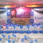 Balloon Decoration (40th Birthday) at Cebu Business Hotel