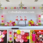 Flower Theme Balloon Decoration at Holiday Plaza Hotel