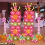 Flowers & Butterflies Balloon Decor Package at Hannah’s Place