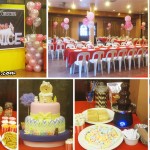 Balloon Decor and Dessert Buffet for Christening (Venice Loise) at AA’s Guadalupe