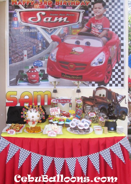 Dessert & Candy Table (Cars Theme)