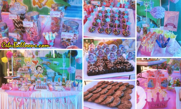 Dessert & Sweets Buffet (Disney Princess Theme)