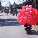 Flying Balloons for Valentines