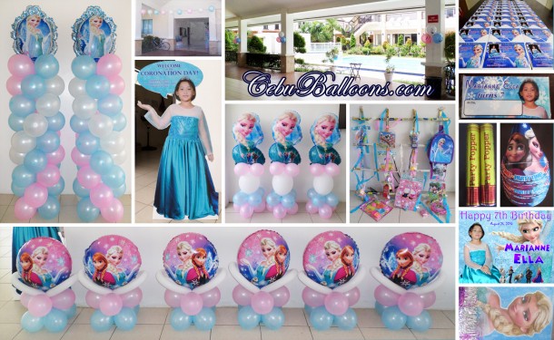 Elsa (Frozen) Balloon Decoration & Party Package at Bayswater Subdivision