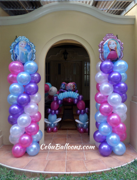 Frozen Balloon Delivery at Maria Luisa Mahogany Place