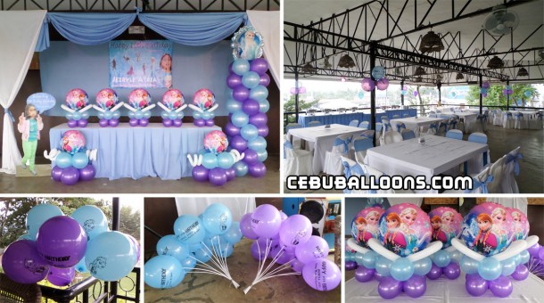 Frozen Theme Balloon Decoration Package at Orosia Food Park