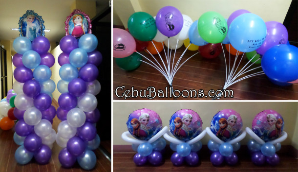 Frozen-theme Balloon Decoration Package at STAC, Lapulapu City