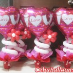 Valentines – I Love You – Centerpieces