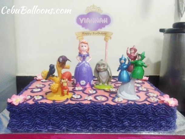 Sofia the First Rectangular Cake