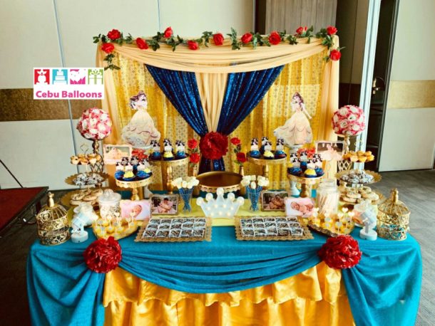 Belle (Beauty and the Beast) Dessert Table