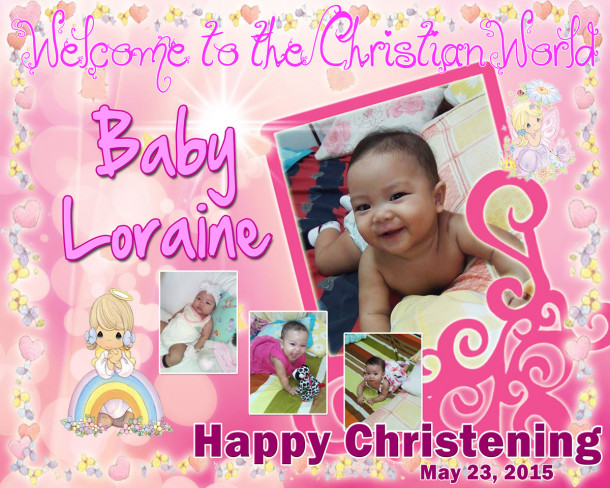 Baby Loraine Christening