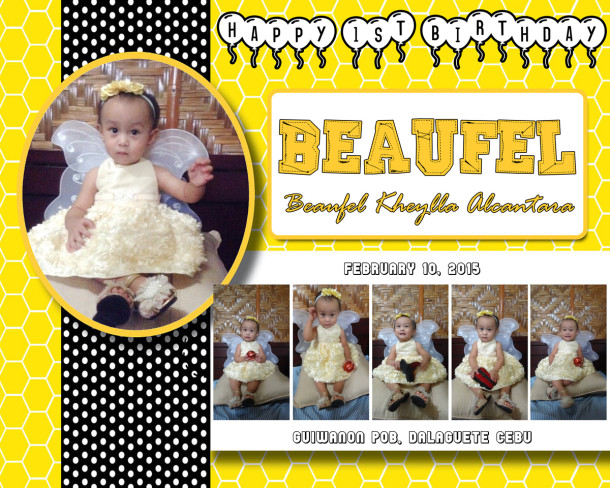 Beaufel 1st Birthday (Bumble Bee)