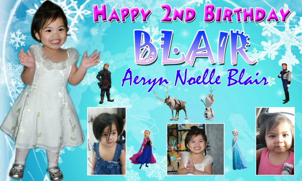 Blair (Sheila Caman) 2nd Birthday (Frozen)