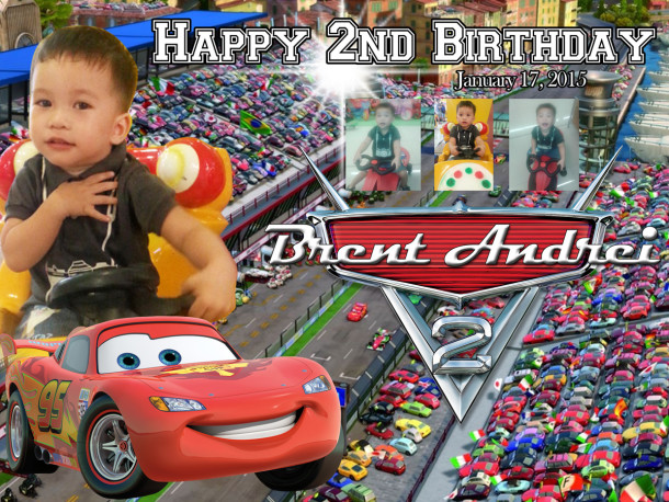 Brent Andrei 2nd Birthday (Lightning McQueen)