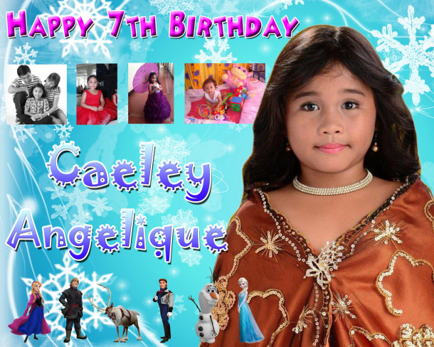 Caeley Turns 7 (Frozen)