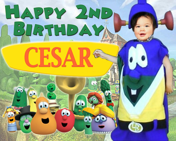 Cesar 2nd Birthday (Veggietales)