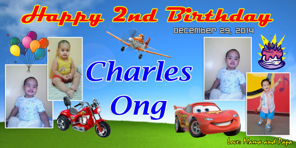 Charles Ong 2nd Birthday (Cars)