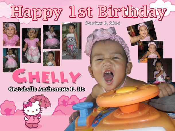 Chelly 1st Birthday (Hello Kitty)