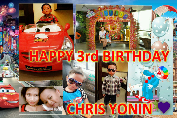 Chris 3rd Birthday (Lightning McQueen)